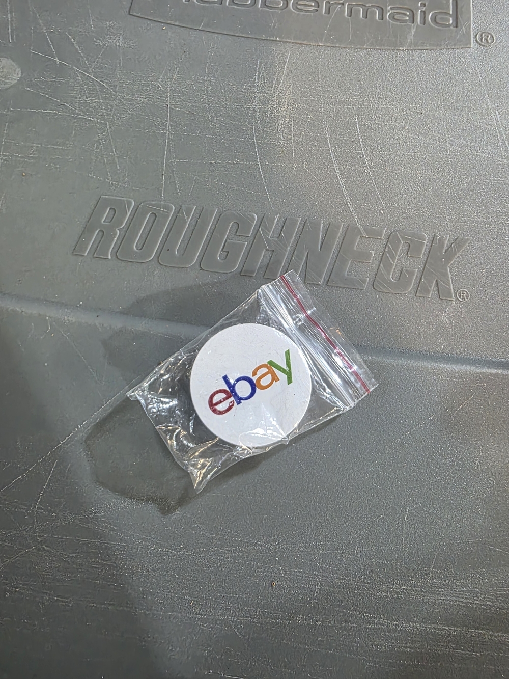 Branded White Logo Phone Grip / Accessory Pop Socket